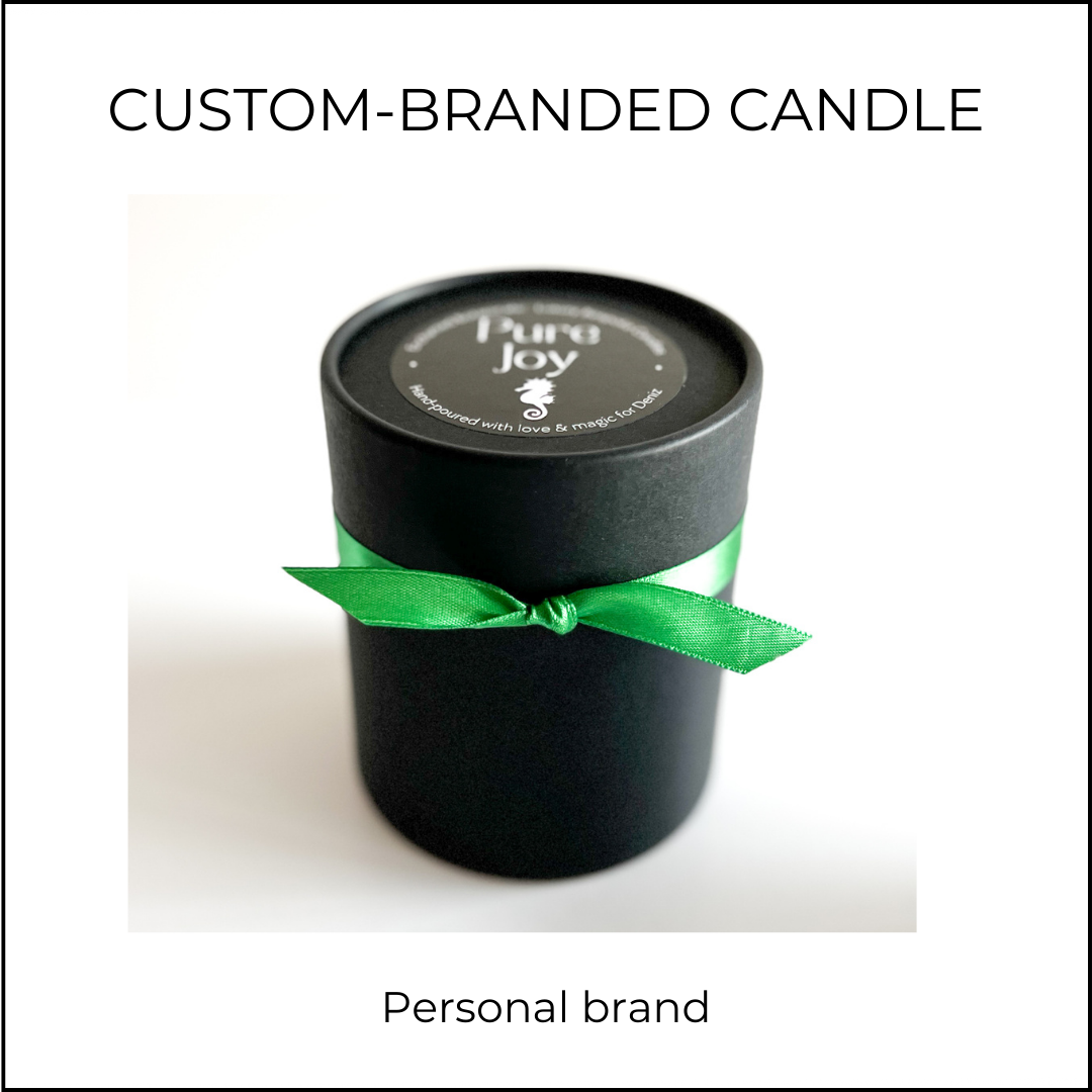 Custom Branded Candles for Personal Brand